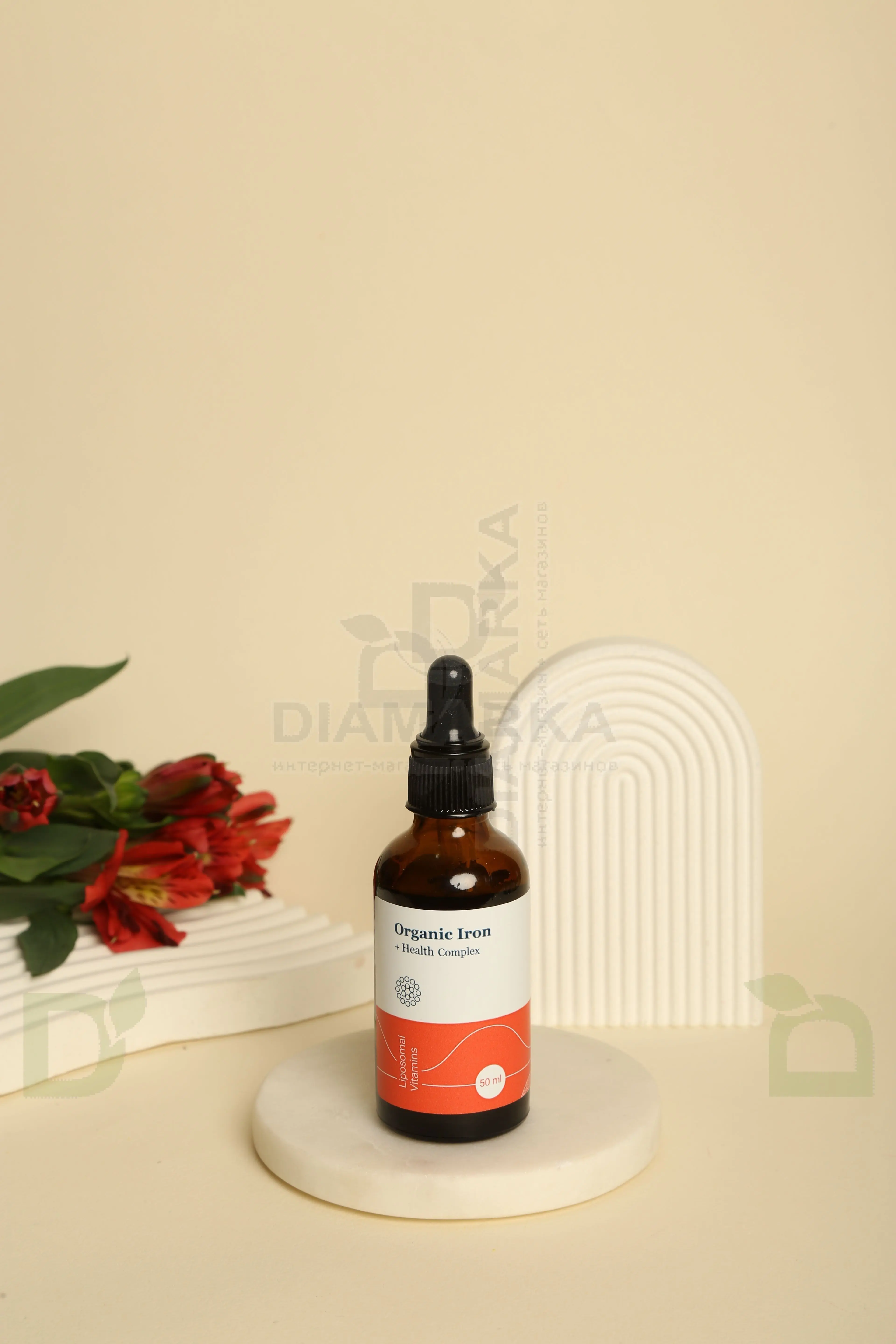 Витамины Liposomal Vitamins ORGANIC IRON 50мл флакон в Саратове