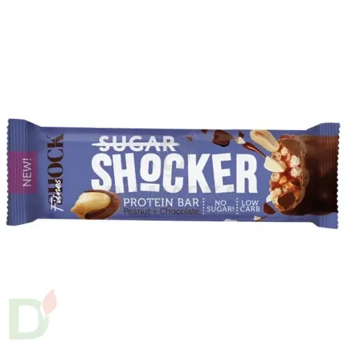 Батончик глазированный FitnesShock SHOCKER арахис-шоколад 35гр. в Саратове