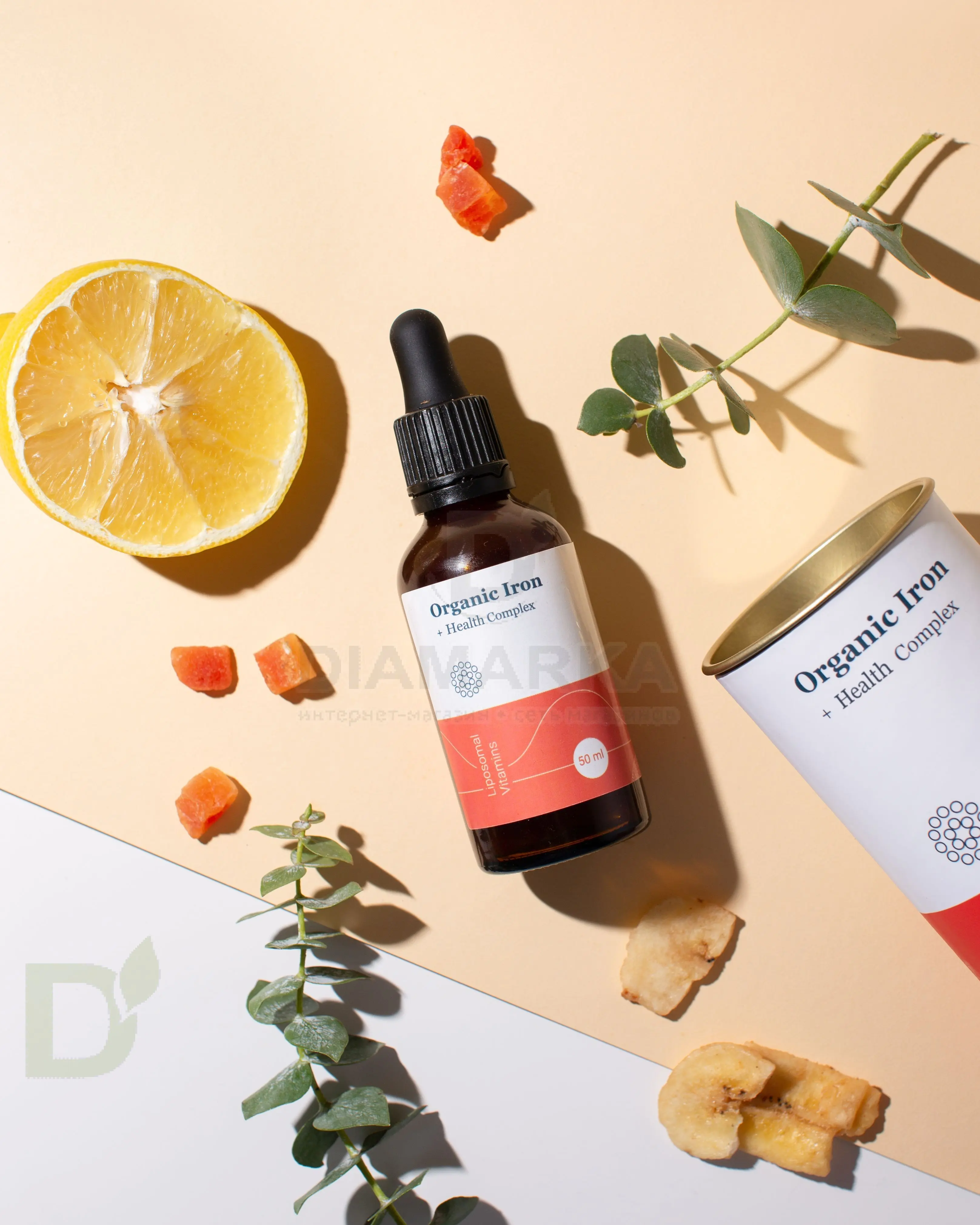 Витамины Liposomal Vitamins ORGANIC IRON 50мл флакон в Саратове