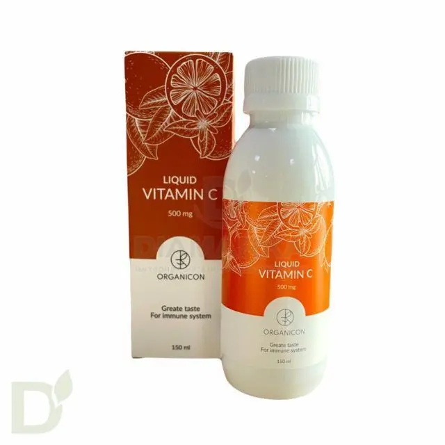 Витамины Liquid ORGANICON Vitamin C 500 мг, 150мл в Саратове