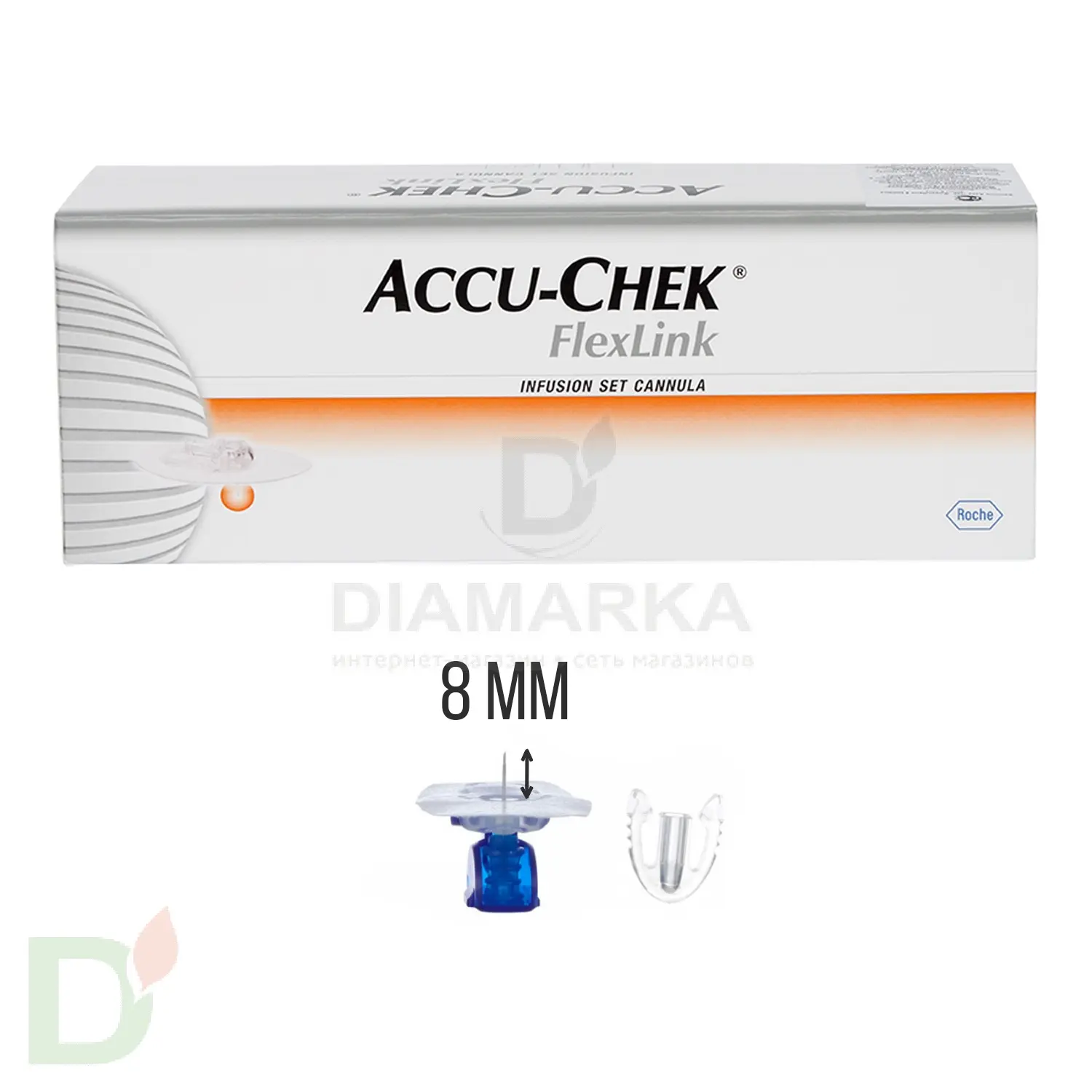 Акку-Чек Флекс-Линк, игла 8 мм (канюля), 1 шт. в Саратове