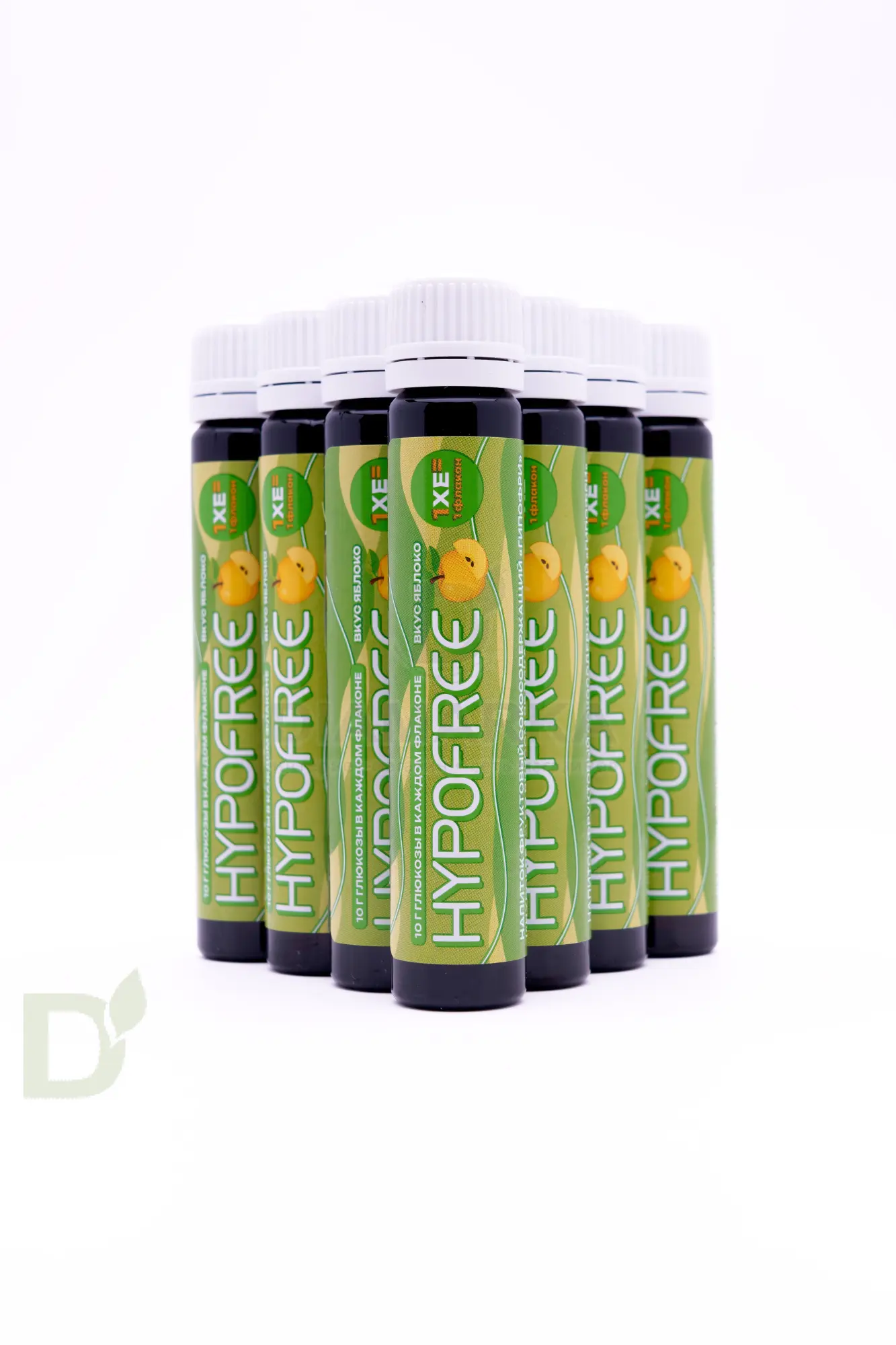 Напиток фруктовый HYPOFREE (1ХЕ) Яблоко, упак. 10 туб
