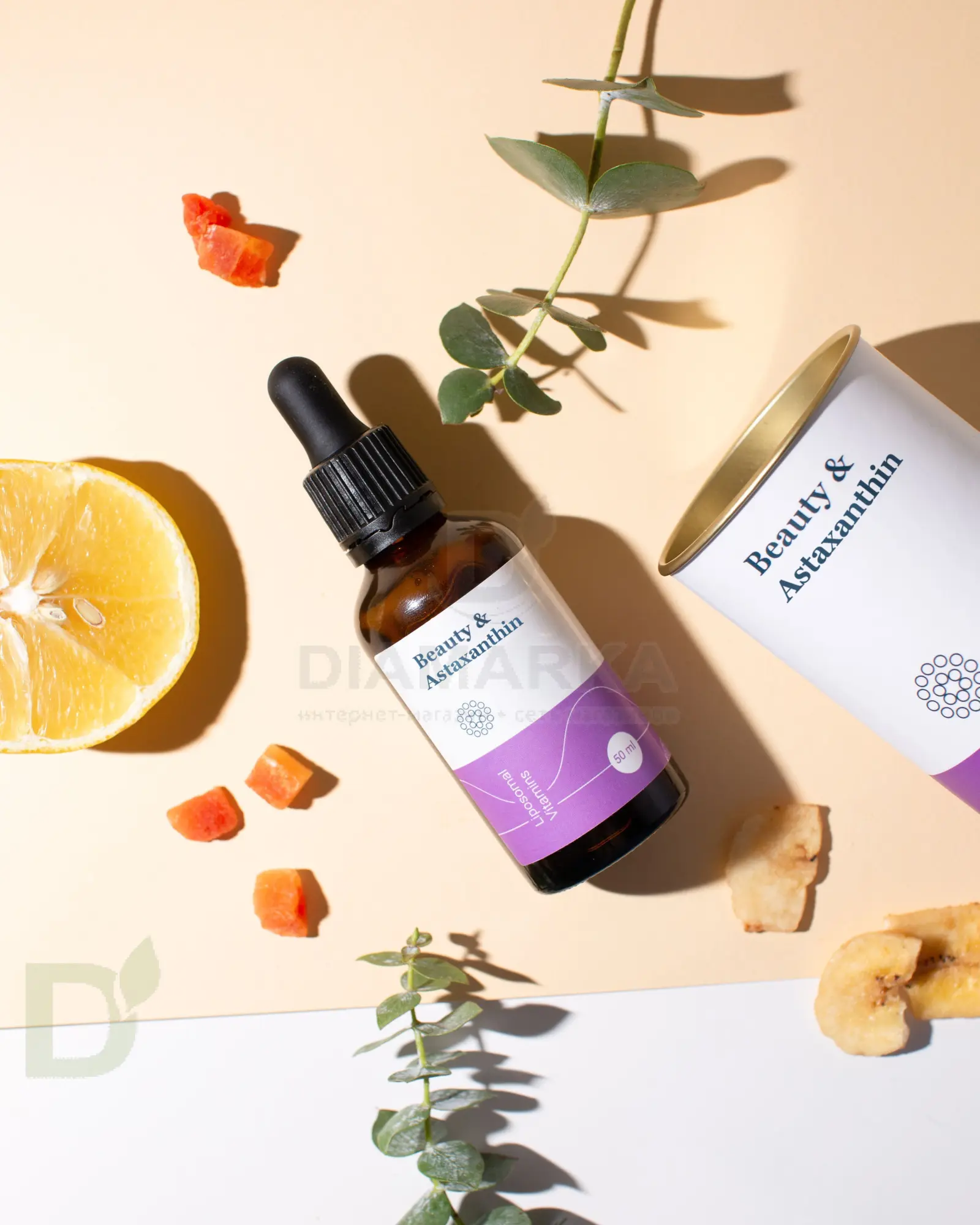 Витамины Liposomal Vitamins Astaxanthin/Астаксантин 50мл флакон в Саратове