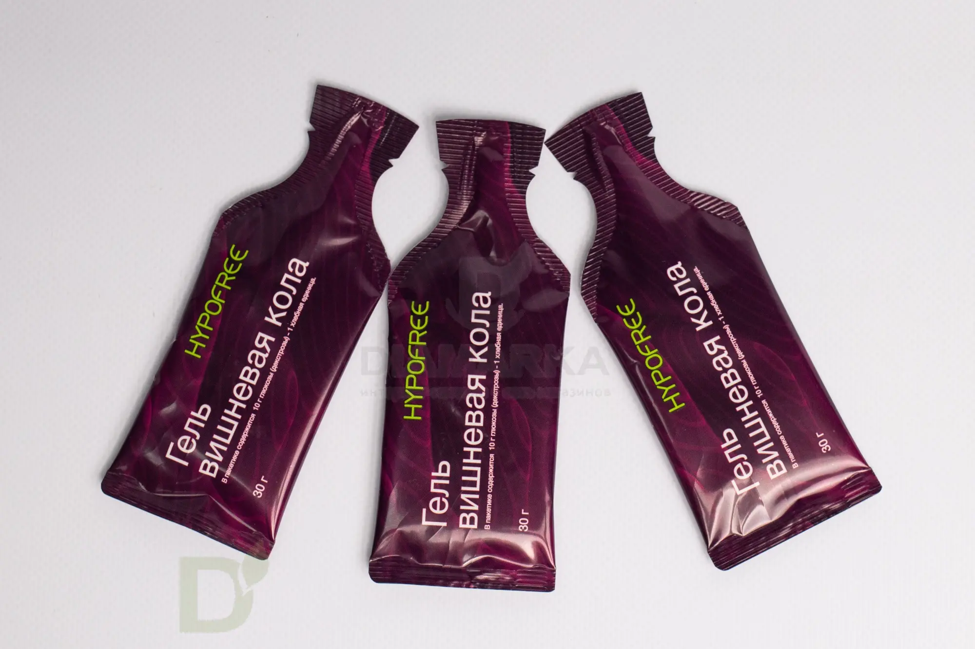 Гель HYPOFREE DIAMARKA 1ХЕ Вишневая Кола, мягкая упаковка, 10 саше по 30мл в Саратове