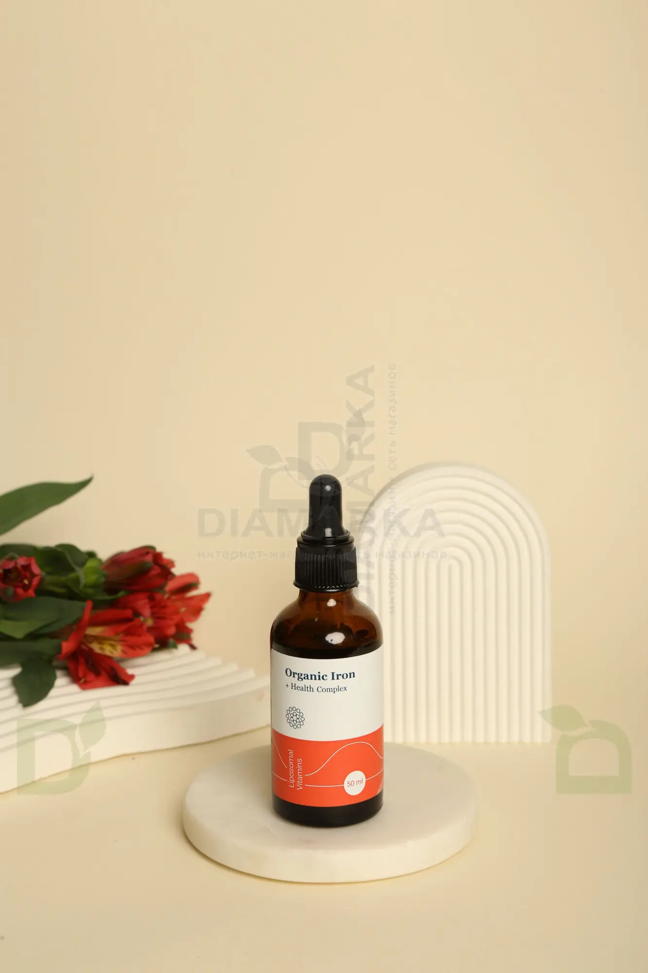 Витамины Liposomal Vitamins ORGANIC IRON 50мл флакон в Саратове