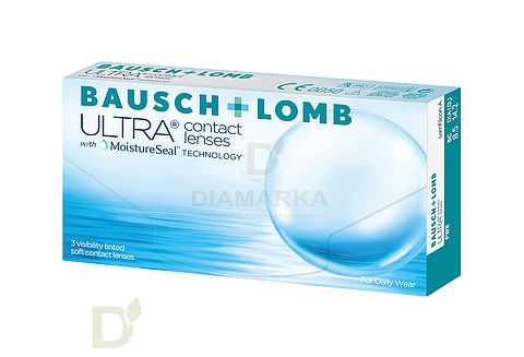 Контактные линзы ежемесячной замены Ultra 3pk, 3 шт