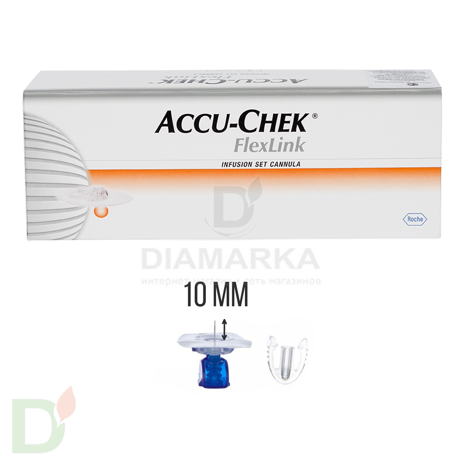 Акку-Чек Флекс-Линк, игла 10 мм (канюля), 1 шт. в Саратове