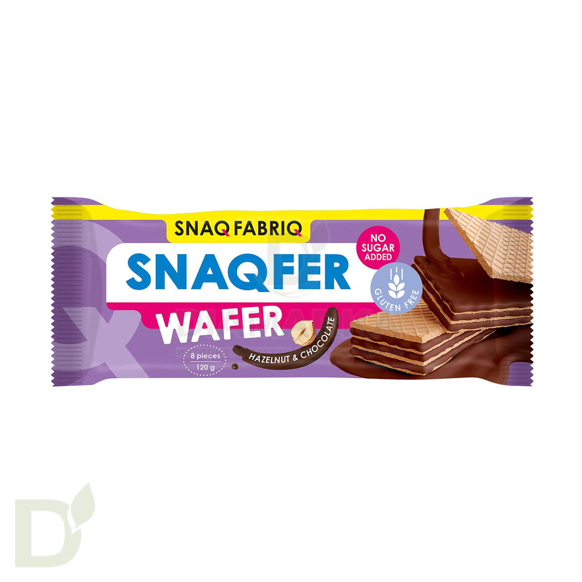 Вафли Snaq Fabriq WAFER неглазированные шоколад-фундук, 120гр в Саратове