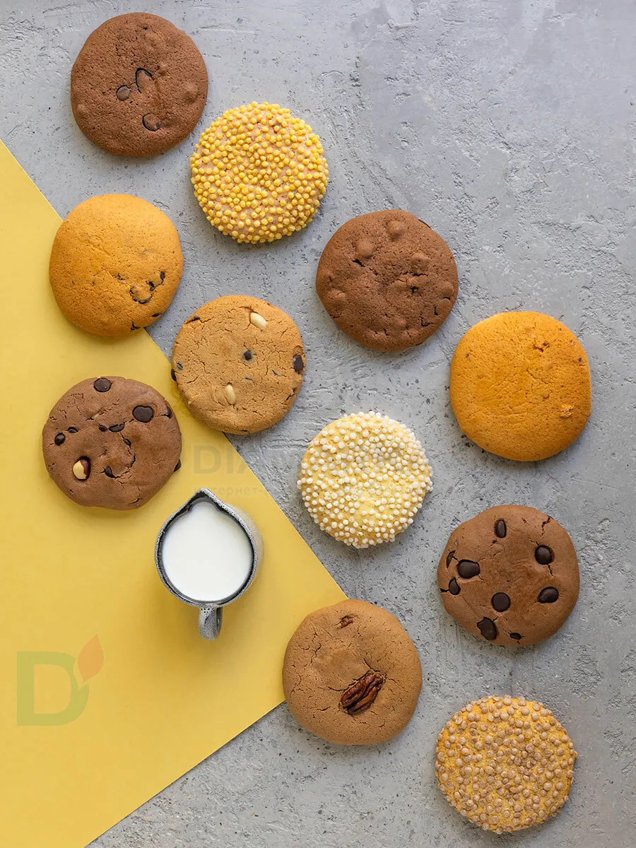 Печенье протеиновое FitnesShock Nuts Арахис-Шоколад 40гр.