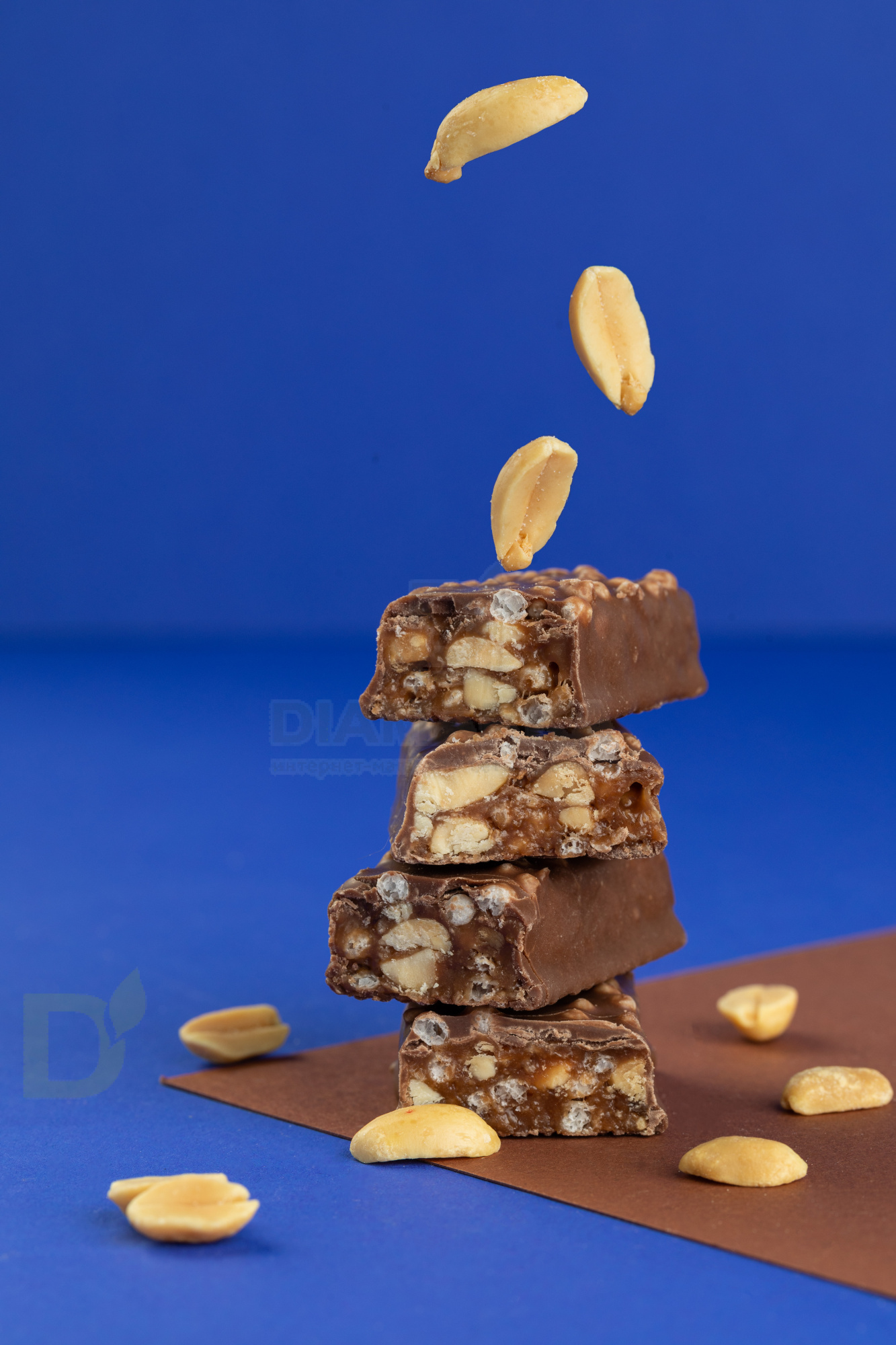 Батончик глазированный FitnesShock SHOCKER арахис-шоколад 35гр. в Саратове