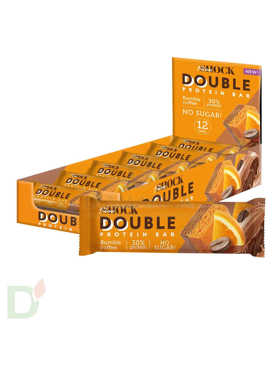 Батончик протеиновый FitnesShock Апельсиновый кофе 40гр. в Саратове