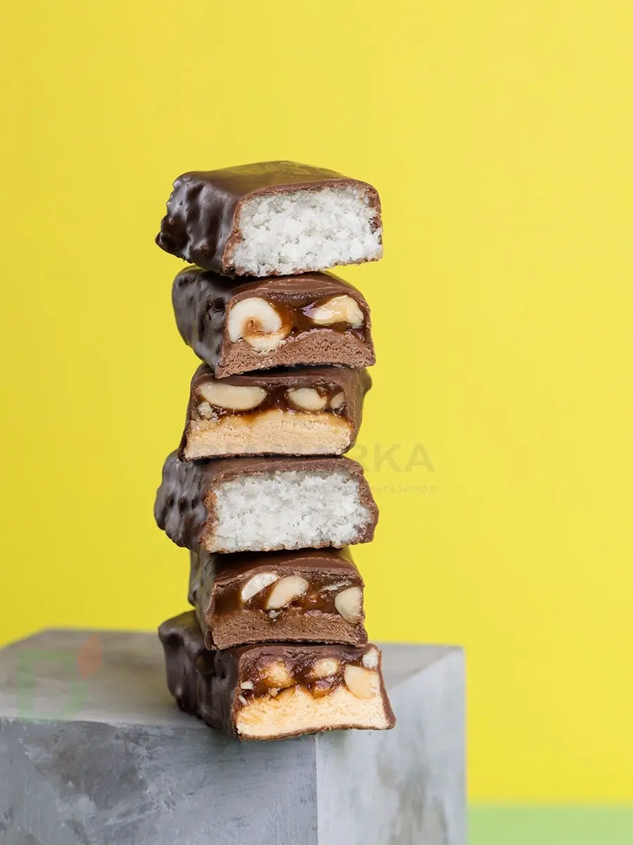 Батончик протеиновый FitnesShock Кокос 50гр. в Саратове