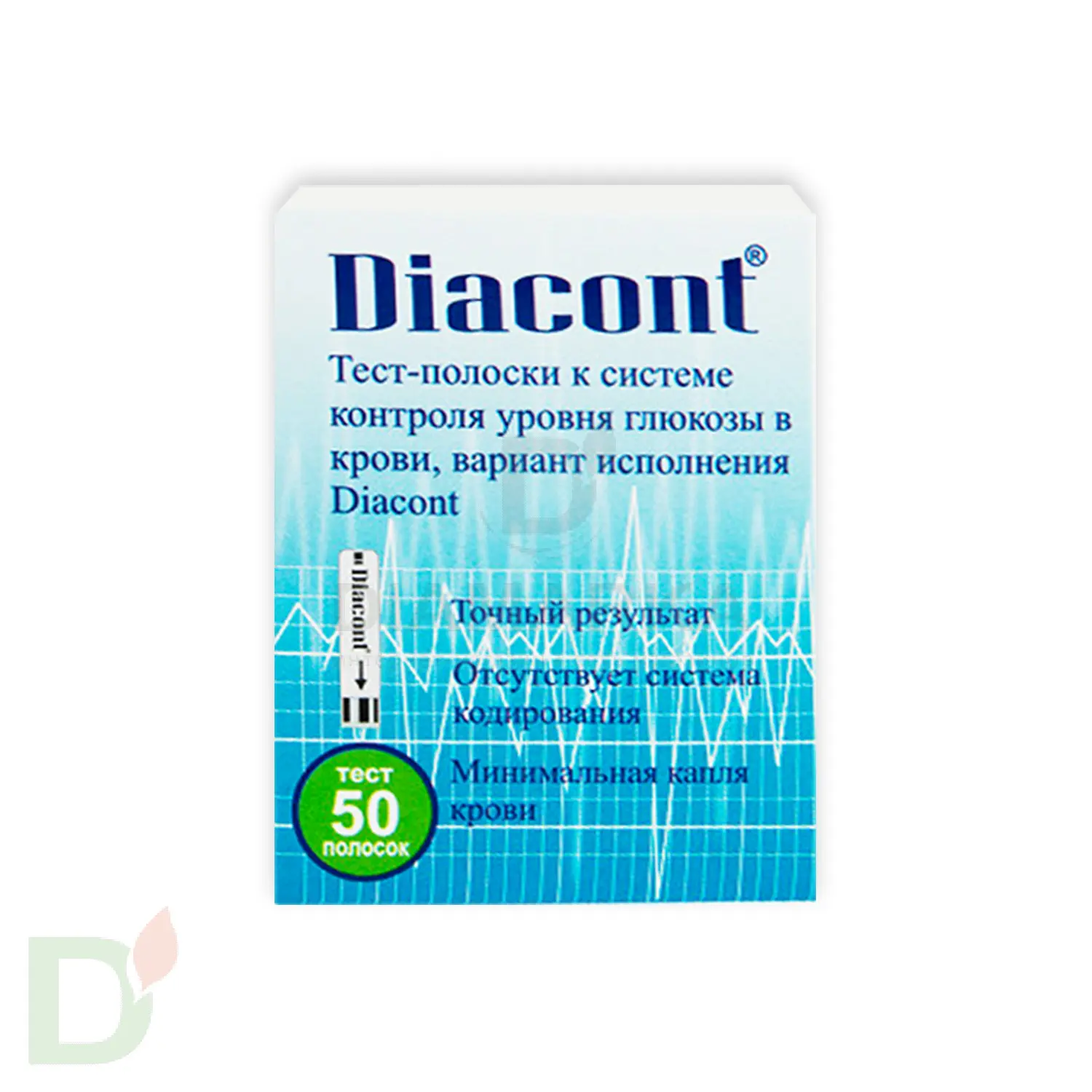 Тест-полоски Diacont №50