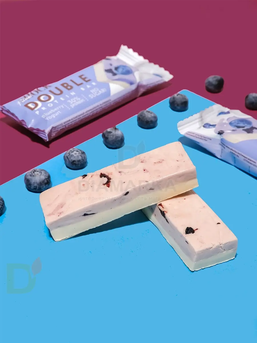 Батончик протеиновый FitnesShock Черничный йогурт 40гр. в Саратове