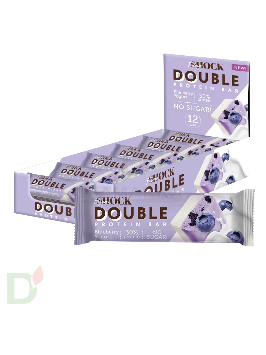 Батончик протеиновый FitnesShock Черничный йогурт 40гр. в Саратове