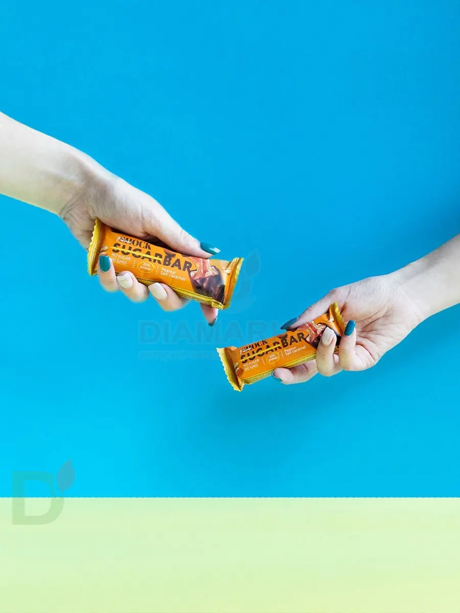 Батончик протеиновый FitnesShock Шоколадная карамель-фундук 50гр. в Саратове