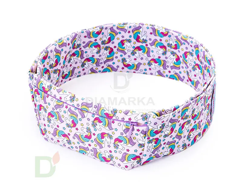 Пояс INSULA KIDS с ЗАМОЧКОМ для ношения помпы на талии Единорожка