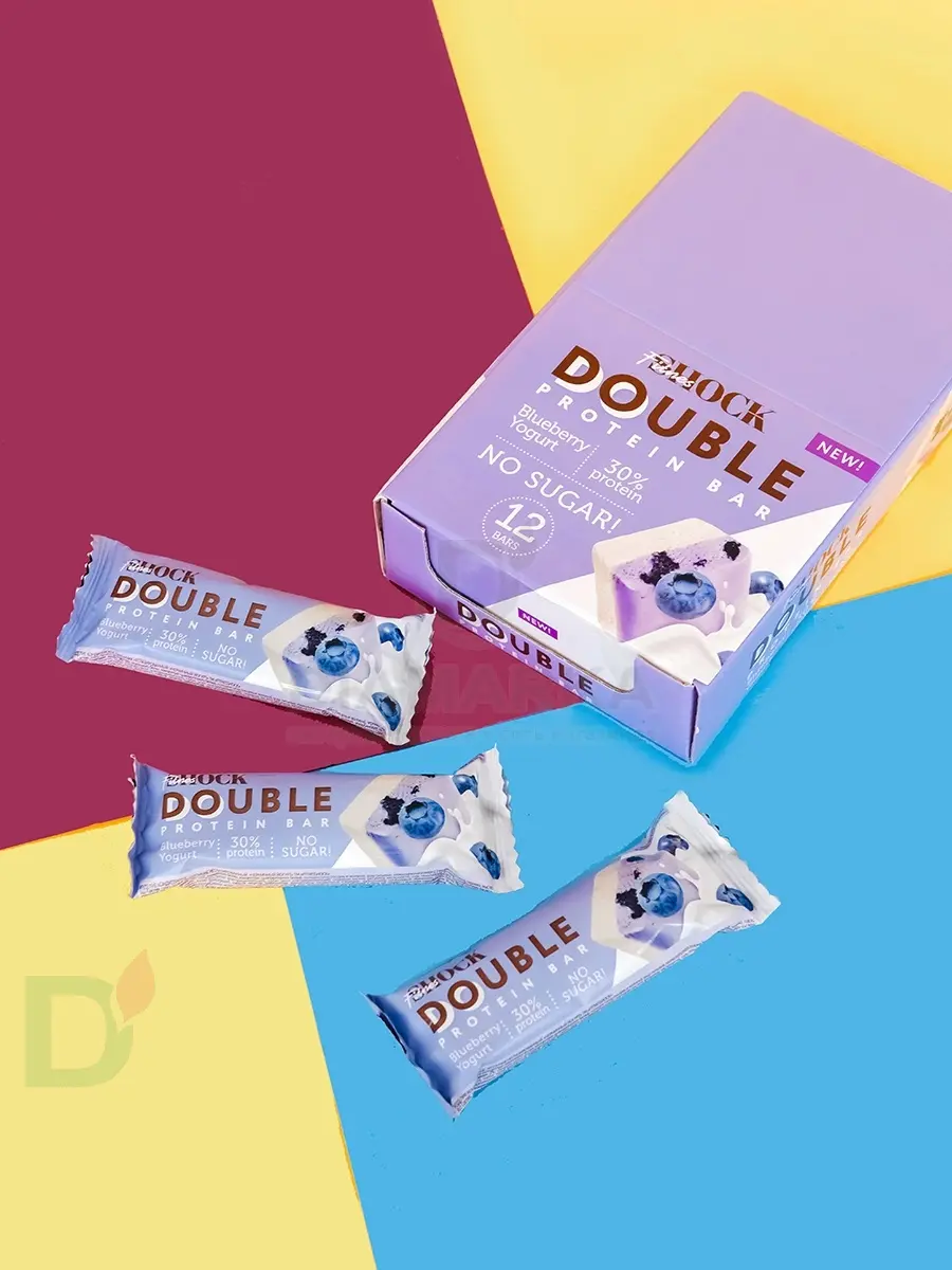 Батончик протеиновый FitnesShock Черничный йогурт 40гр. в Саратове