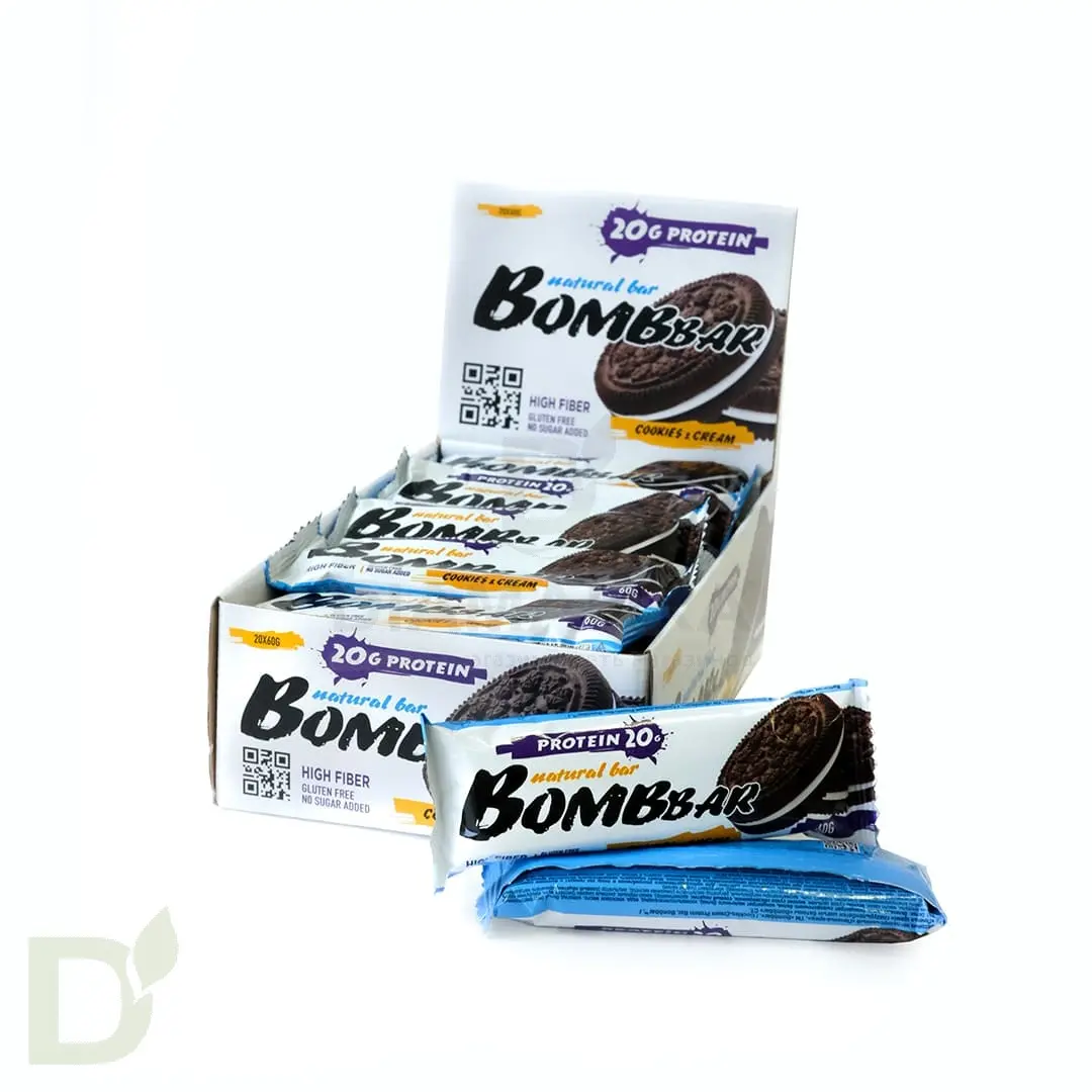 Батончик BOMBBAR Печенье с кремом 60 гр. в Саратове