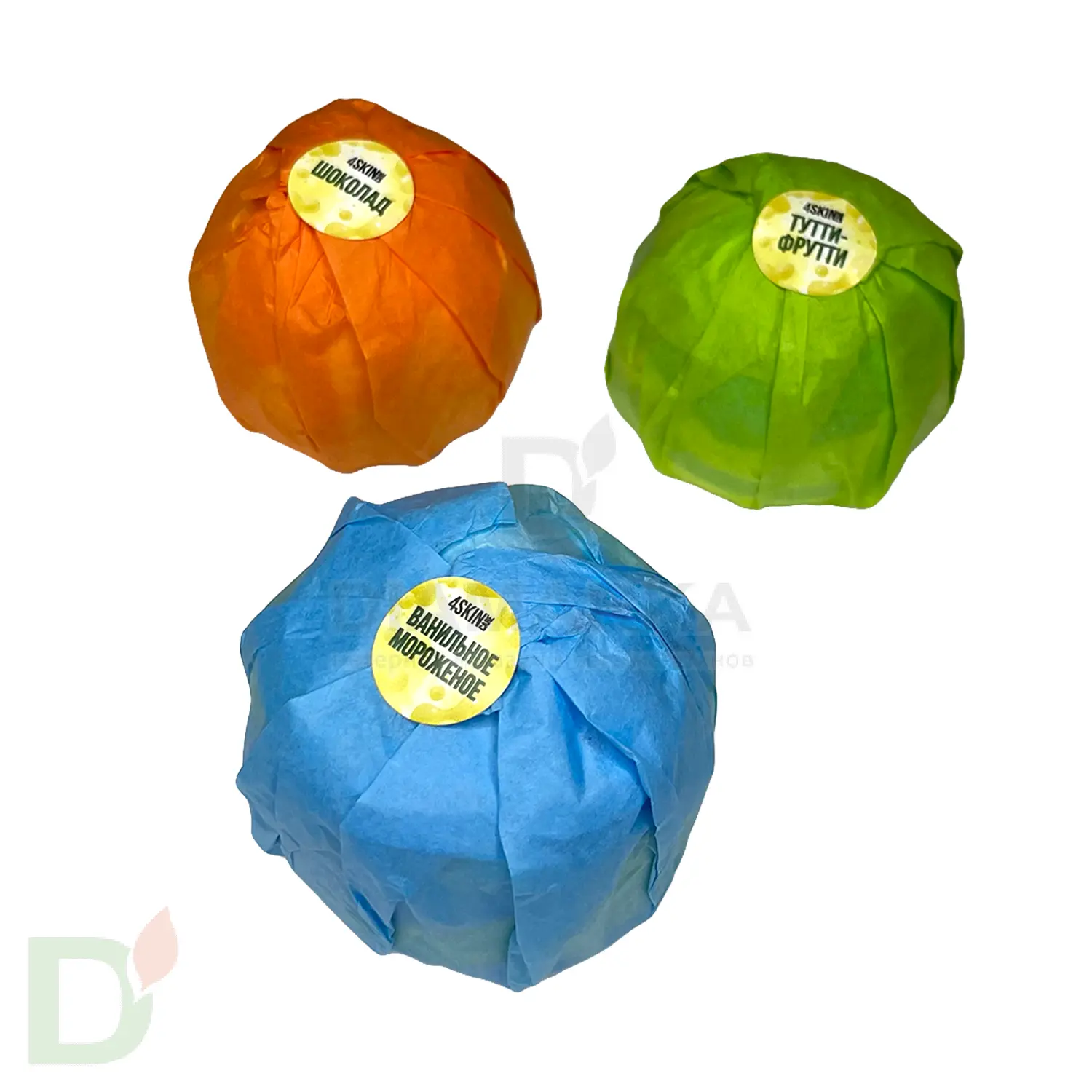 Бокс - Бомбочки для ванны детские (з шт в комплекте) в Саратове