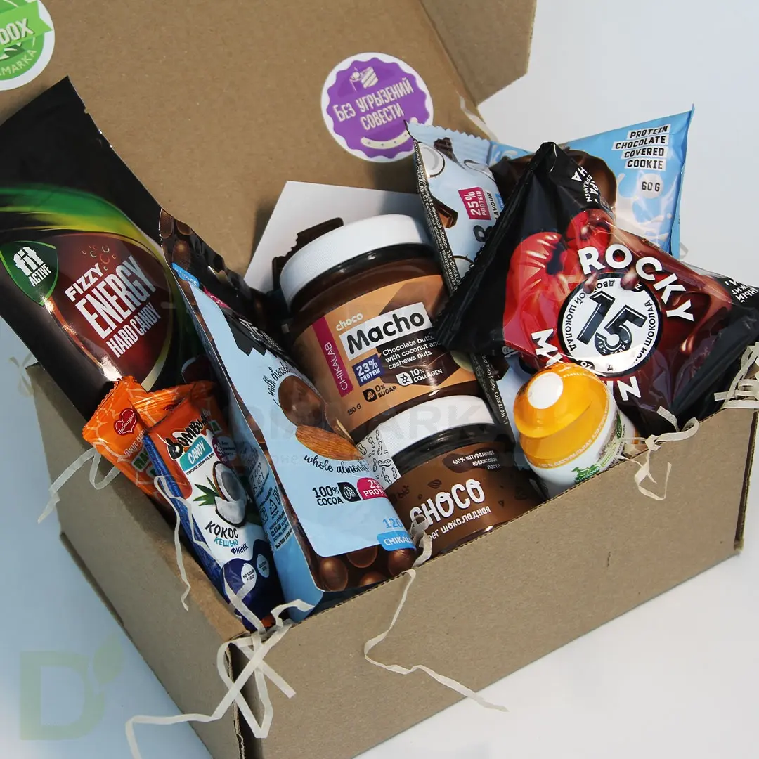 Бокс с полезными продуктами "ПП-box Без угрызений совести" в Саратове