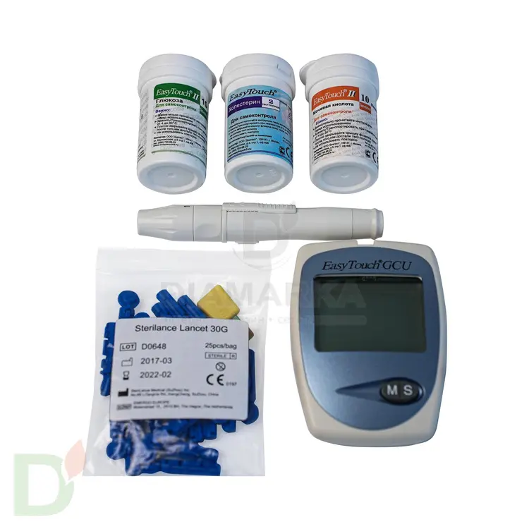 Биохимический анализатор ИзиТач (EasyTouch GCU) (глюкоза, холестерин и мочевая кислота в крови) в Саратове
